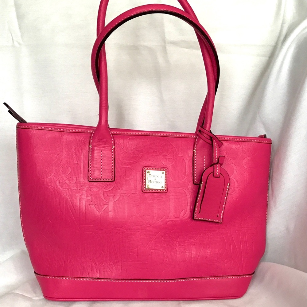Dooney and Bourke hot pink tote